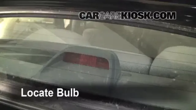 2001 Honda Civic EX 1.7L 4 Cyl. Coupe (2 Door) Lights Center Brake Light (replace bulb)